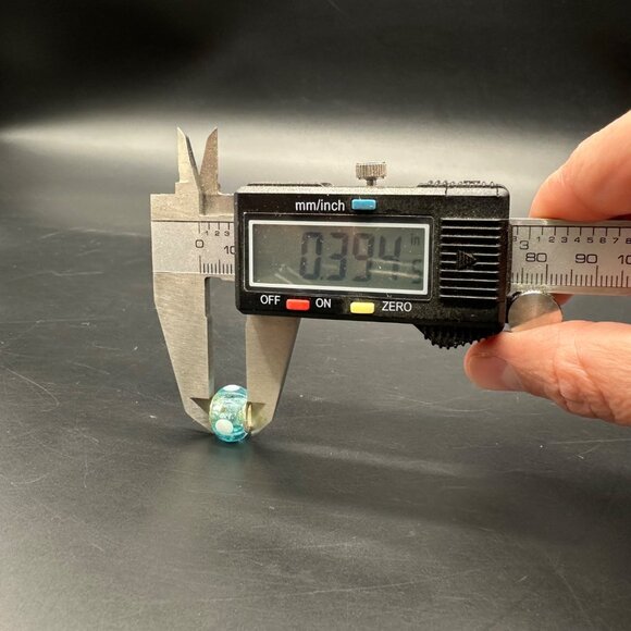 Glass Beads Sterling Silver 925 Colorful Charms For Bracelet Necklace Lot Of 6 - Picture 7 of 7